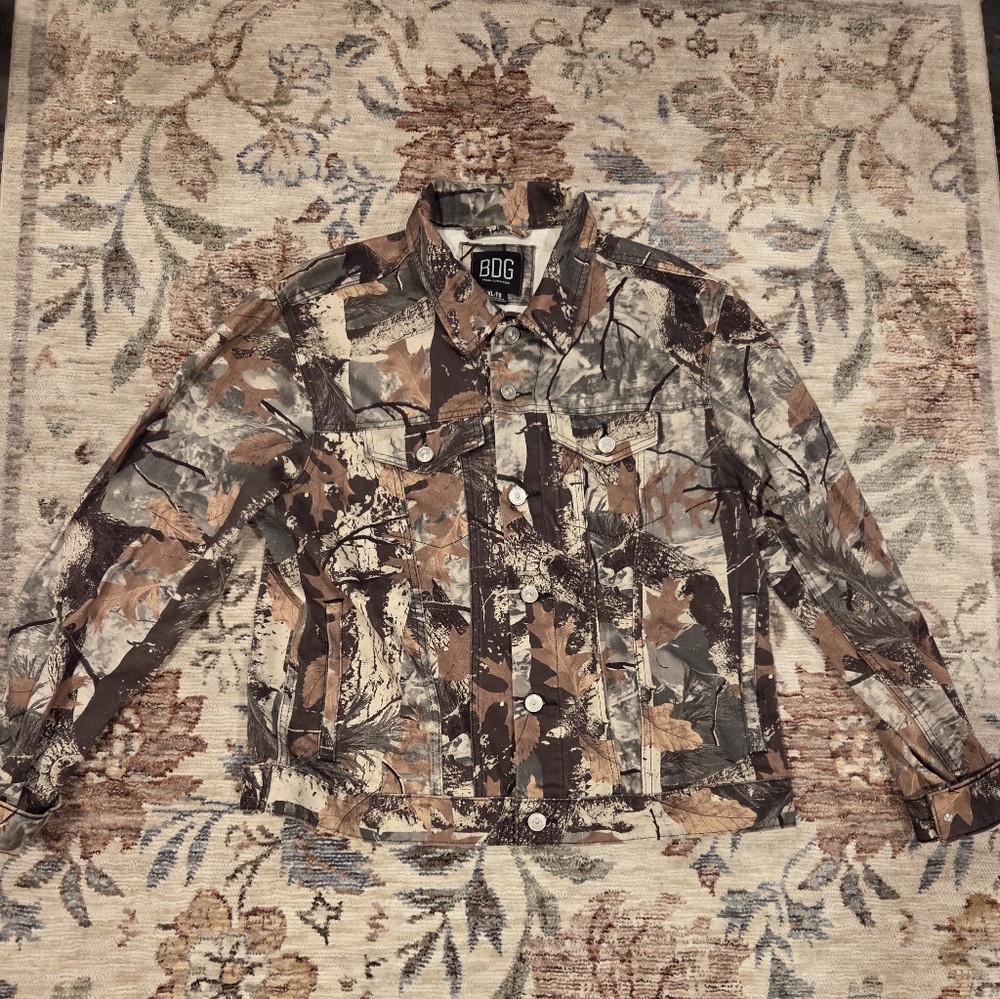 BDG Camouflage Denim Jacket